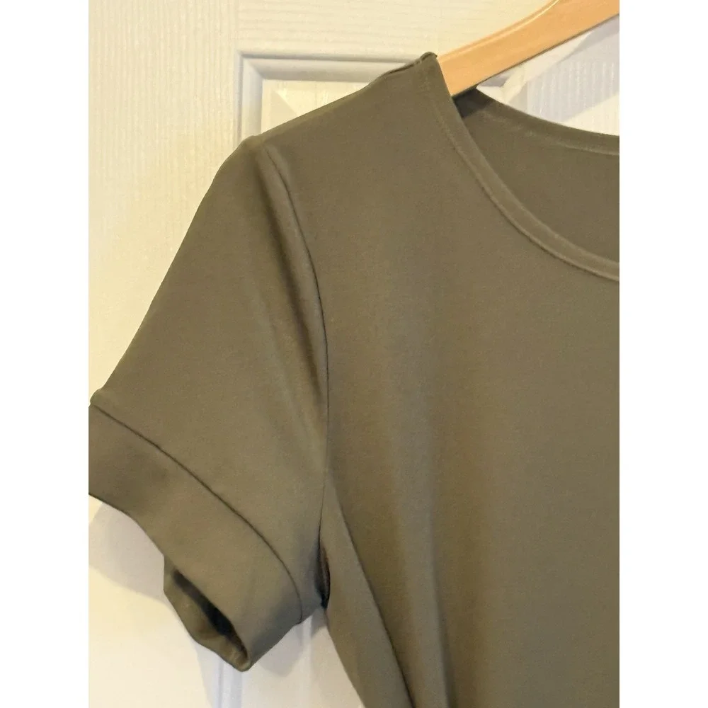 Inherit Olive Green Dress Belt Size Women's Small Minimalist‎ Classic Casual